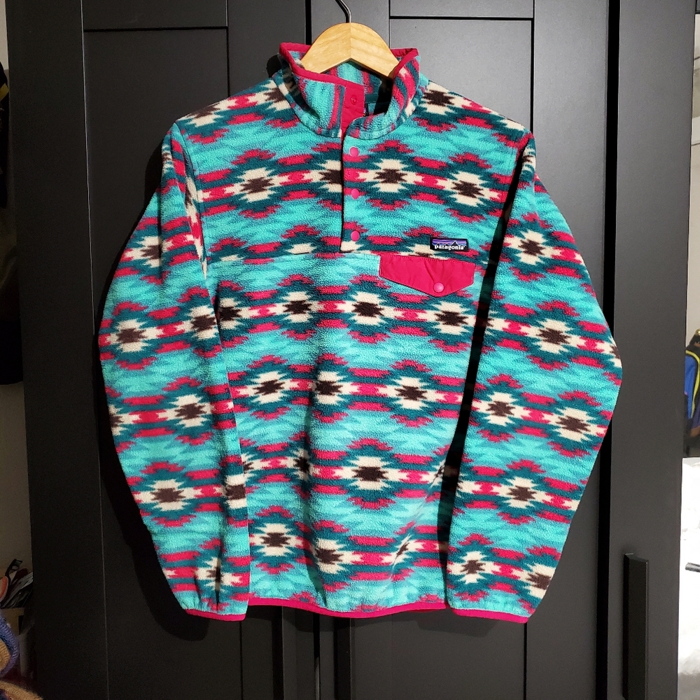 Womens Patagonia Synchilla fleece sweater